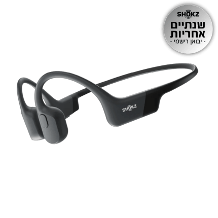 אוזניות הולכת עצם Shokz OpenRun USB-C שחור
