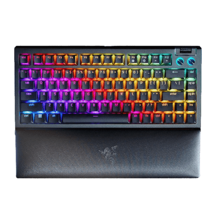 מקלדת מכאנית Razer BlackWidow V4 75% Black