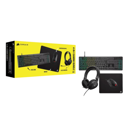 מארז גיימינג CORSAIR 4 In 1 Gaming Bundle
