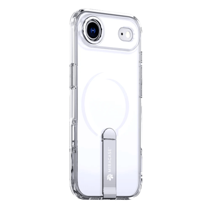 כיסוי MIRASTAND עם מעמד ל-iPhone 17 Air – שקוף