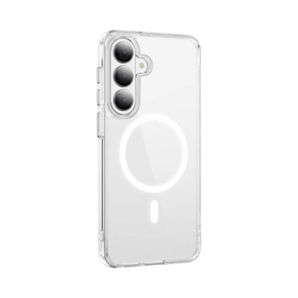כיסוי MIRASAFE PLUS ל-Samsung Galaxy S25 – שקוף