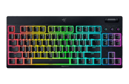 מקלדת אלחוטית RAZER BLACKWIDOW V4 LOW-P TKL HYPERSPEED