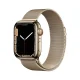 Apple Watch Series 7 41mm Stainless Steel Case Milanese Loop GPS + Cellular זהב